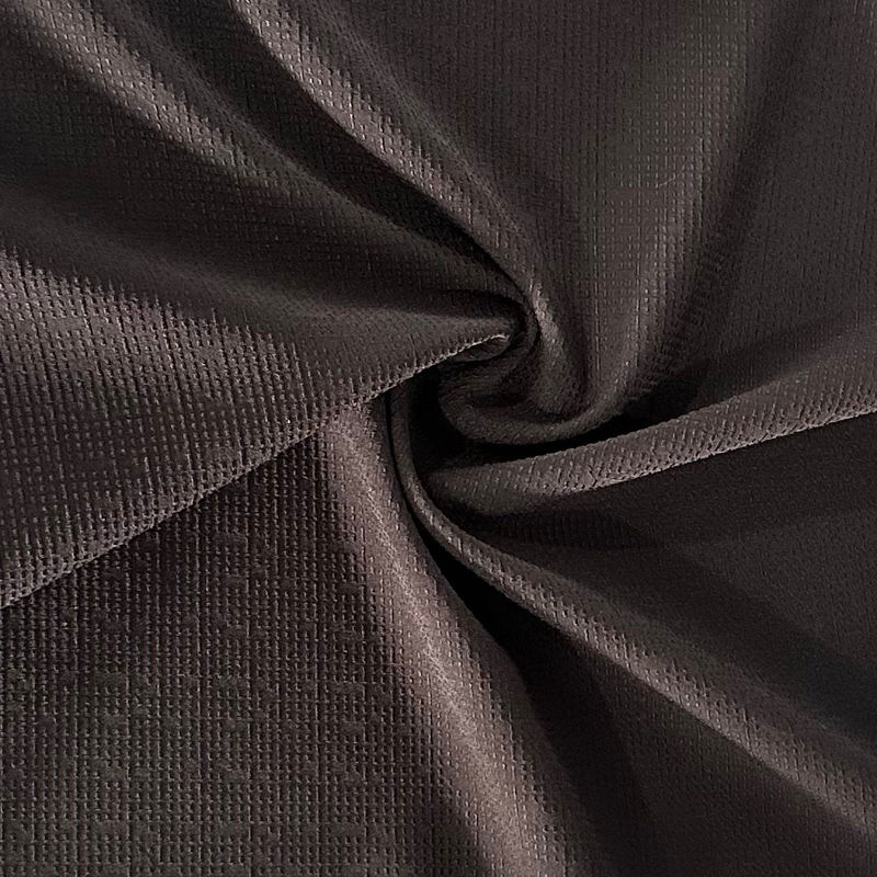 75D Moss Code Τετράγωνο Polyester Spandex 4 Way Stretch Fabric 75D/72F+40D*75D+40D