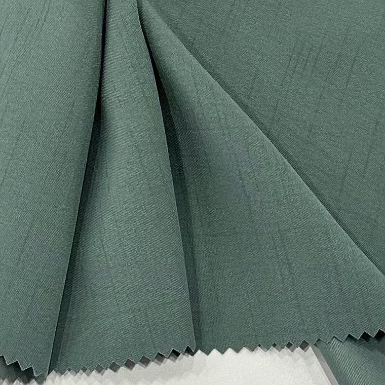 98% Πολυεστέρα 2% Spandex Κατιονικό Υφάσμα Πολυεστέρα 137GSM Χρωματισμένο Βαμβούλο