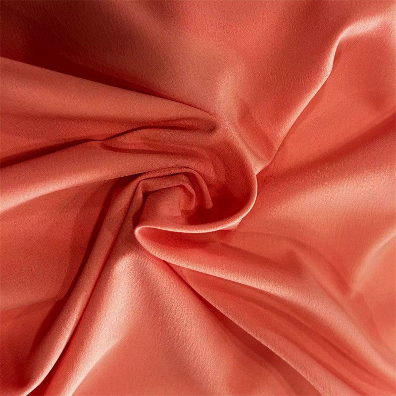 50D Ανακυκλωμένο υλικό PET 50D+20D*50D+20D 90GSM 4 Way Stretch Polyester Spandex υλικό