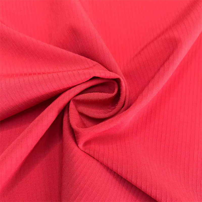 75D Δύο γραμμές Δίκτυο ύφασμα 75D+40D*75D+40D/2 92% Polyester 8% Spandex 133GSM 57