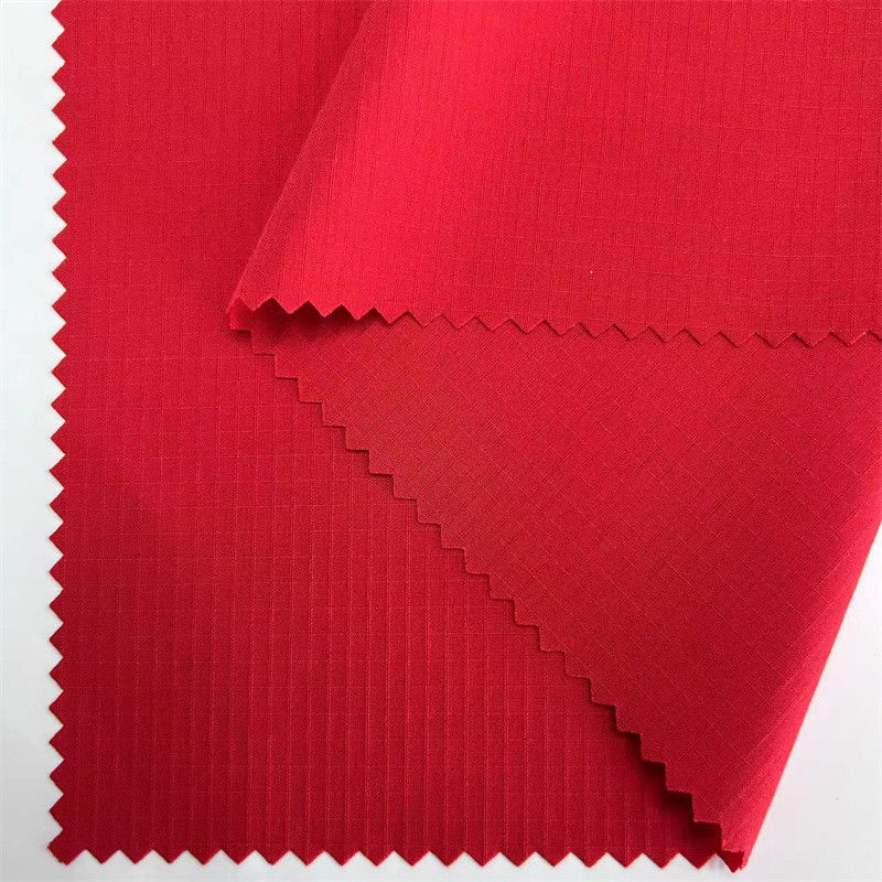 75D Δύο γραμμές Δίκτυο ύφασμα 75D+40D*75D+40D/2 92% Polyester 8% Spandex 133GSM 57