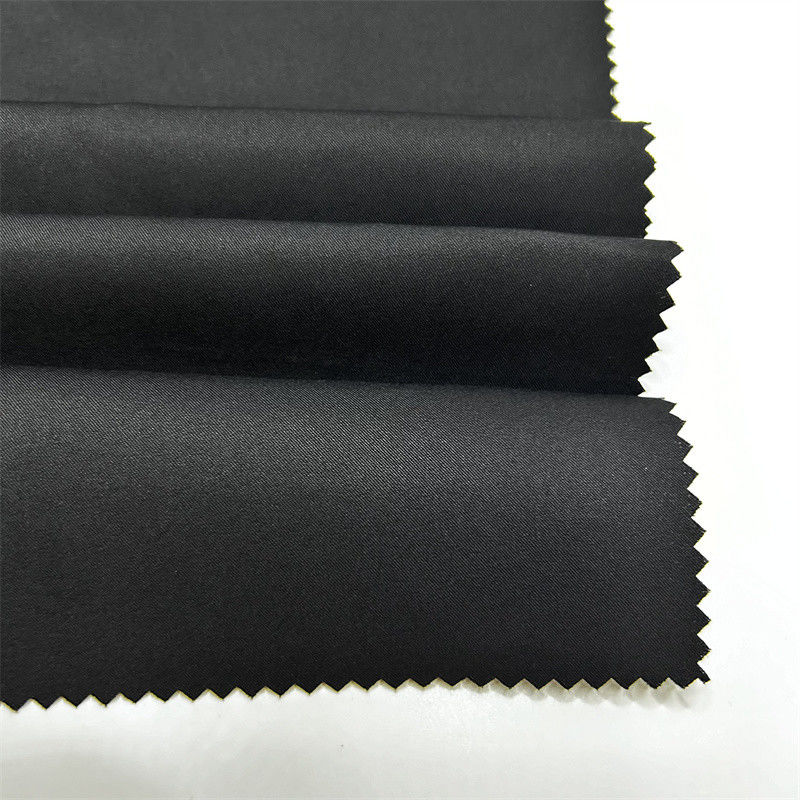70D Blackout Ανακυκλωμένο Νάιλον 2/1 Twill Fabric 70D*70D+40D 96% Ανακυκλωμένο Νάιλον 4% Spandex 125GSM