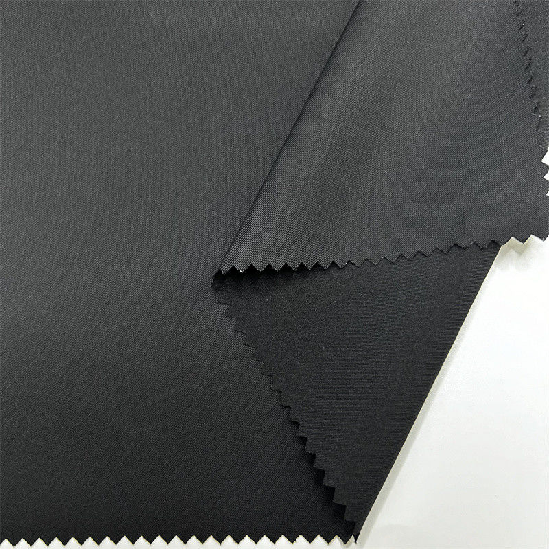70D Blackout Ανακυκλωμένο Νάιλον 2/1 Twill Fabric 70D*70D+40D 96% Ανακυκλωμένο Νάιλον 4% Spandex 125GSM
